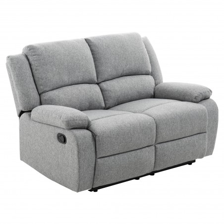 9121 Manuel 2 personers Stof Afslapning Sofa