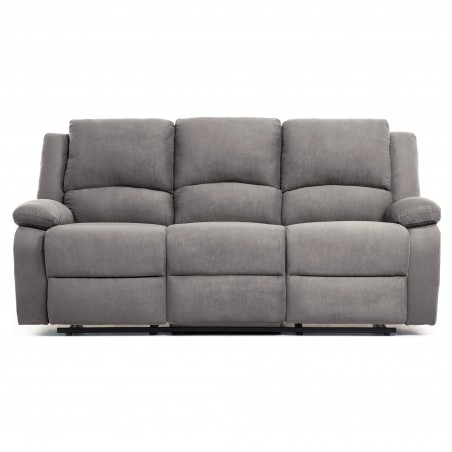 9121EE Elektrisk 3 sæders Microfiber Afslapning Sofa