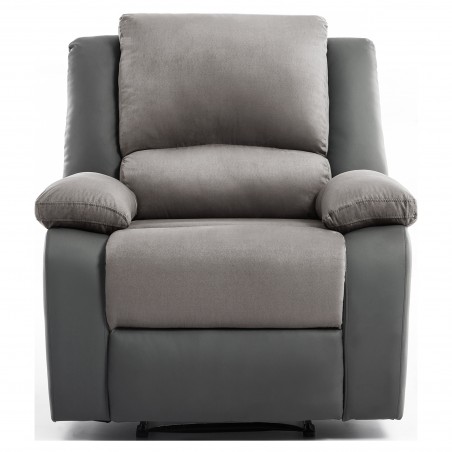 9121 PU Microfiber manuel afslapningsstol
