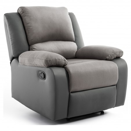 9121 PU Microfiber manuel afslapningsstol