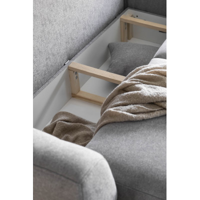 Larde højre konvertible hjørnesofa