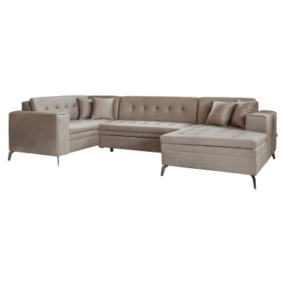 Montez panoramisk konvertibel hjørnesofa