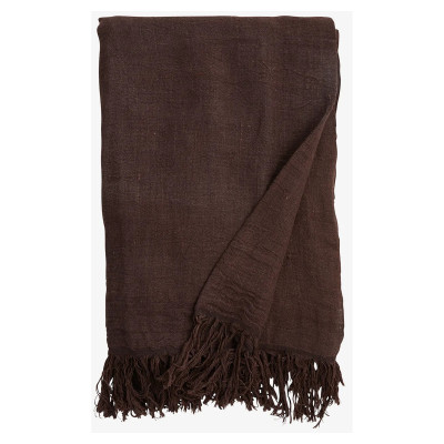 Alula frynsede sengetæppe