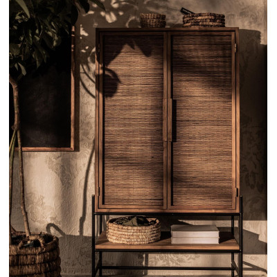 Coco garderobe med 2 døre og 1 rack