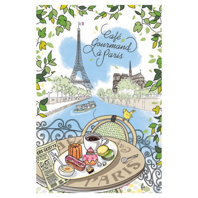 Café Gourmand viskestykke