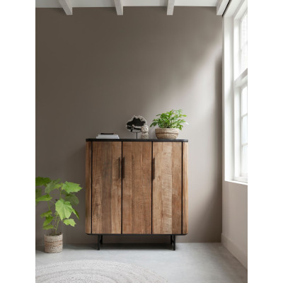 Soho garderobe med 3 døre