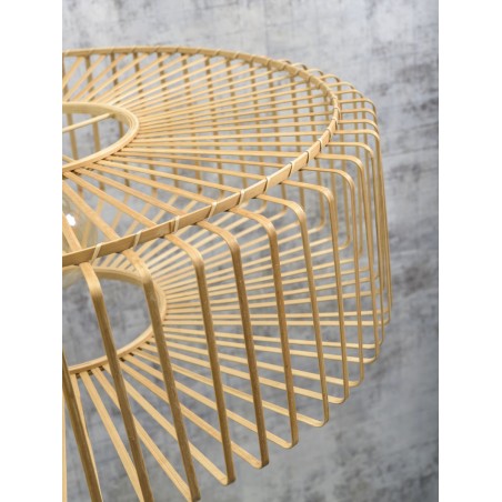 Bambusest põrandalamp Bromo XL