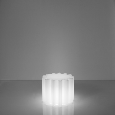 Taburete/Mesa de centro Gear luminosa