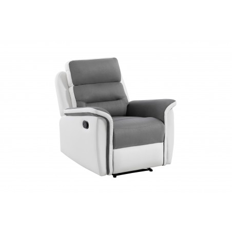 Sillón de relajación 9222 manual en símil y microfibra