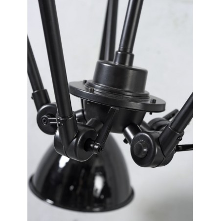 Suspensión Ámsterdam de hierro con 5 pantallas