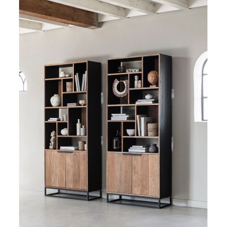 Biblioteca Cosmo con 10 estantes