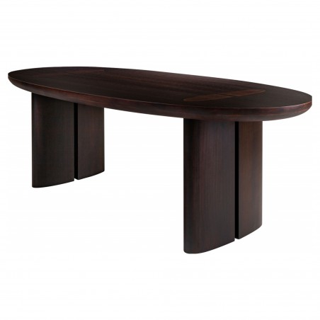 Mesa de comedor ovalada Durban