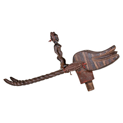 Máscara con escudo de Tyiwara