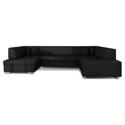 Sofá esquinero panorámico convertible a la izquierda de La Habana