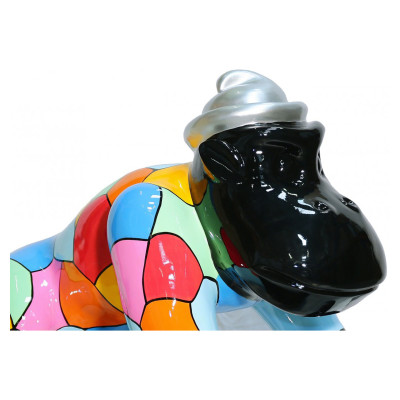 Escultura de mono Ursule