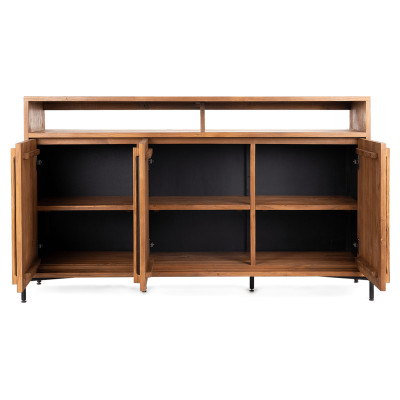 Aparador contorneado con 3 puertas