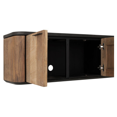 Mueble de TV Soho de pared con 2 puertas y 2 cajones