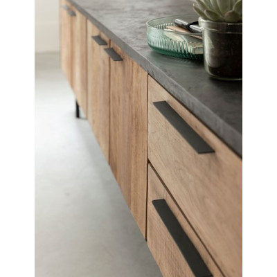 Soporte para TV Soho con 4 puertas y 2 cajones