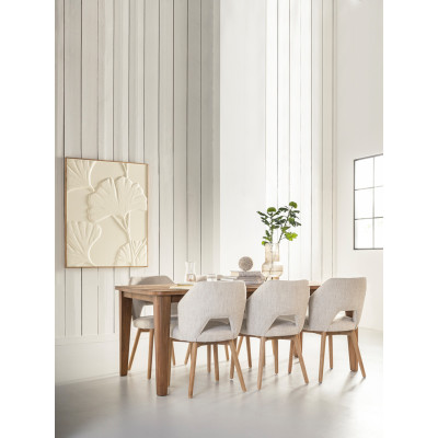 Mesa de comedor Bliss de teca