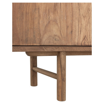 Mueble de TV Bliss No.2 de teca con 4 puertas