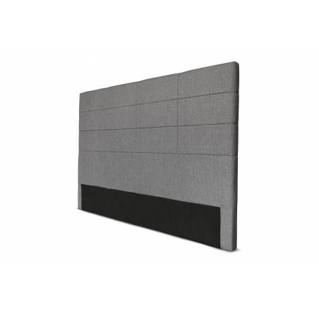 Tête de lit BS402 aspect quadrillée en tissu