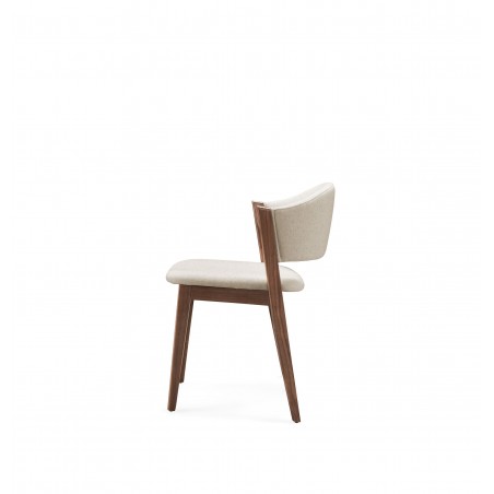 Chaise Caravela en noyer