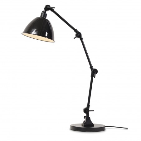 Lampe de table Amsterdam avec abat-jour émaillé