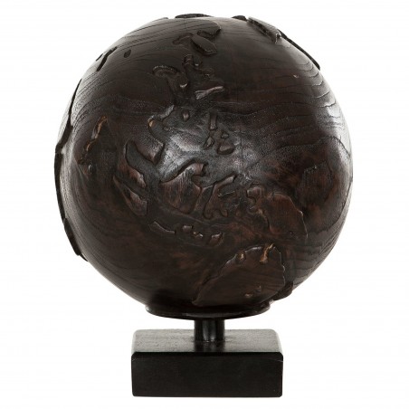 Globe en bois