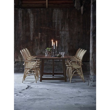 Fauteuil Rossini en rotin