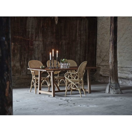 Fauteuil Rossini en rotin