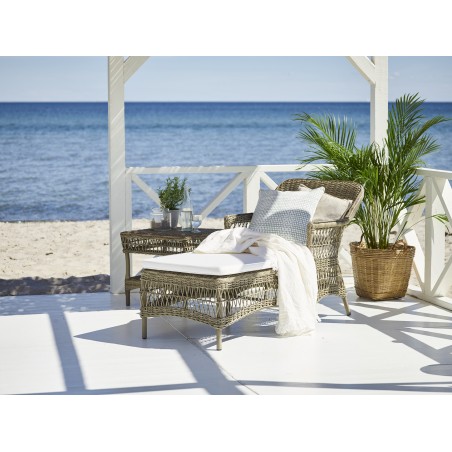Chaise longue outdoor Olivia coussin inclus