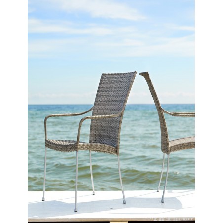 Fauteuil Saturn empilable outdoor