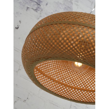 Suspension Palawan en bambou et fer