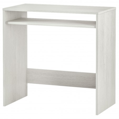 Bureau FOBUR8310 fixe avec tablette blanc