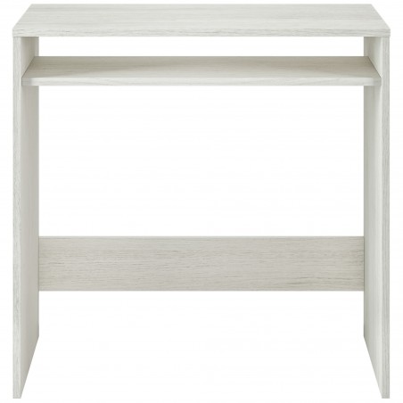 Bureau FOBUR8310 fixe avec tablette blanc