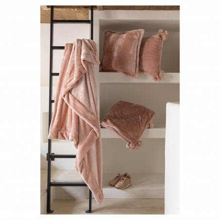 Coussin Tender pompons