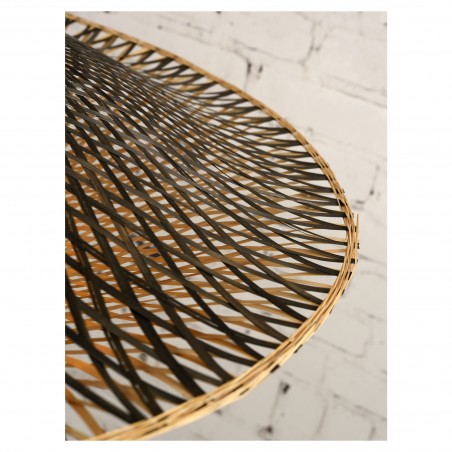 Applique murale Kalimantan bambou plat