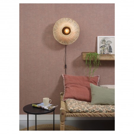 Applique murale Kalimantan bambou plat