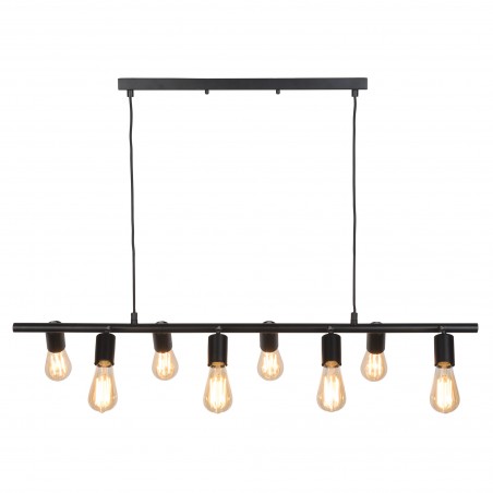 Lampe suspendue Miami 8 bras