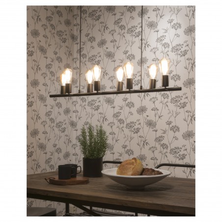 Lampe suspendue Miami 8 bras