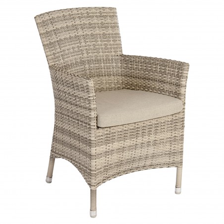 Fauteuil Fiji Ocean Pearl avec coussin