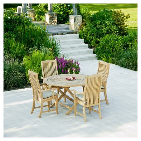 Fauteuil Bengal en roble FSC