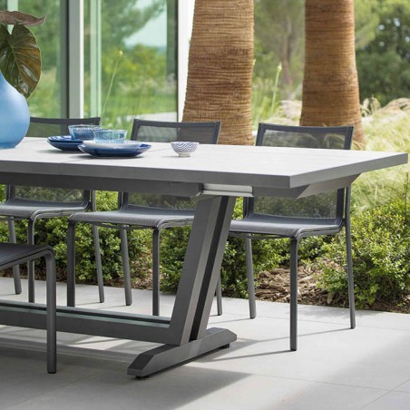 Lot de 4 chaises empilables Amaka