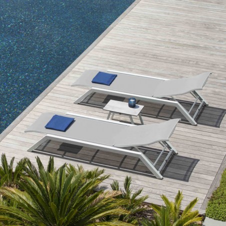 Lot de 2 bains de soleil Amaka