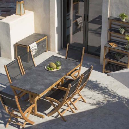 Lot de 2 chaises pliantes Tekura