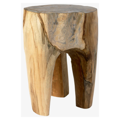 Tabouret 1989 en teck