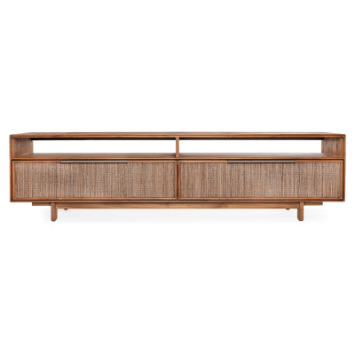 Commode Grace à 2 tiroirs et 2 étagères ouvertes