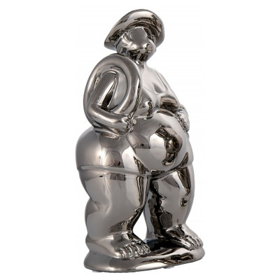 Sculpture Baigneuse à la bouée