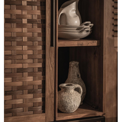 Armoire Karma avec 1 porte et 1 rack