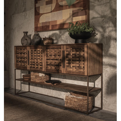 Buffet Karma avec 4 portes et 1 rack